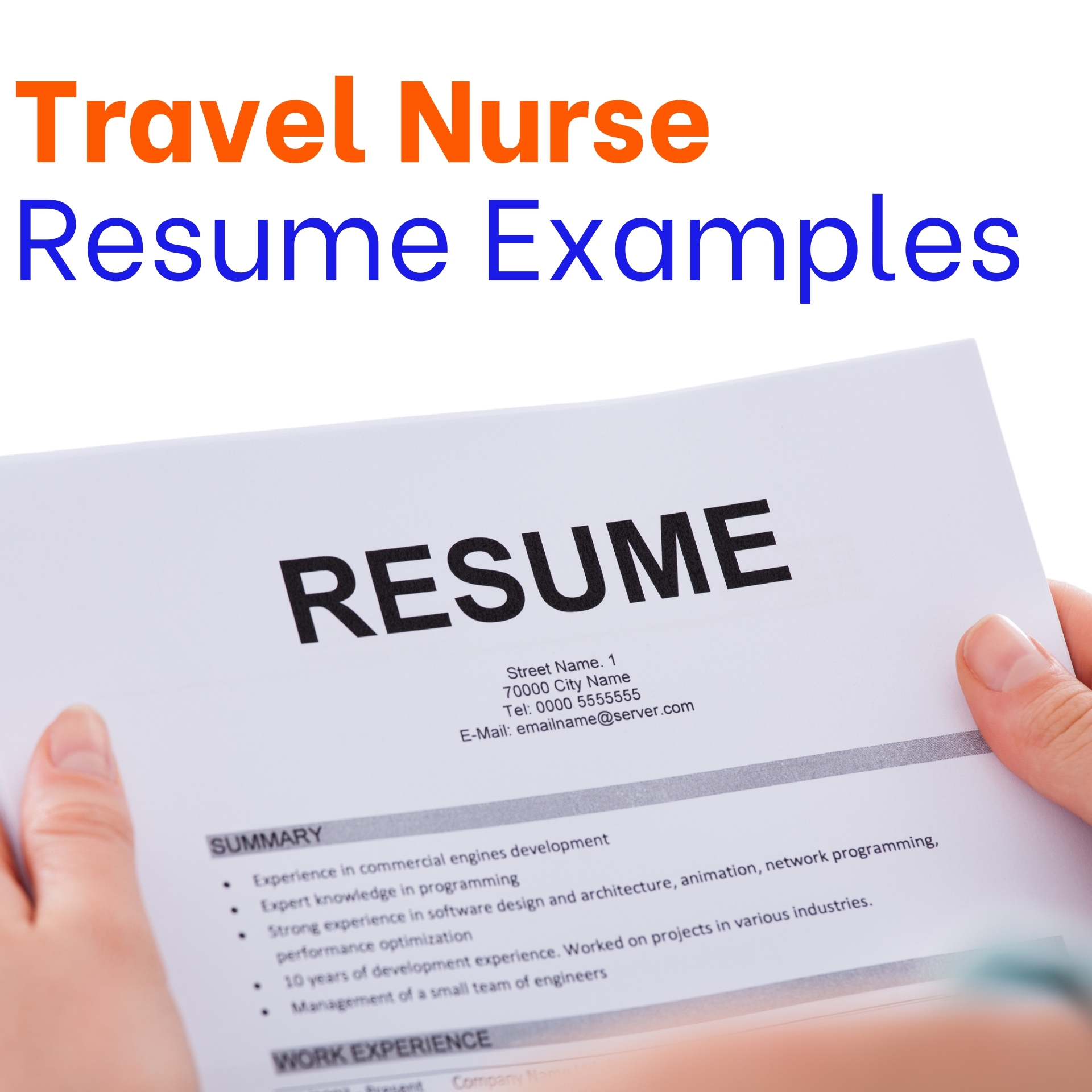 11 Travel Nurse Resume Examples for 2025